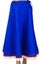 Bimba Royal Blue Long Maxi Dupion silk Skirt A-Line Skirts With Drawstring Waist Carousel 4