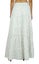 Bimba Women White Maxi Long Flaired Skirt Wth Lining Casual Cotton Summer Skirts Carousel 2