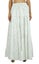 Bimba Women White Maxi Long Flaired Skirt Wth Lining Casual Cotton Summer Skirts Carousel 5