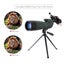 HD Optical Zoom Night Vision Monocular BAK4 Spotting Scope Telescope with Tripod Carousel 6