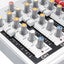 4 Channel Live Mixing Studio Audio Sound Console 48V USB Mixer Console Network Carousel 4