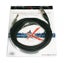 Maximum 5 metre XLR-3F to 6.3mm TS Plug, black cable, nickel plated connectors Carousel 1