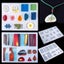76pcs/Set DIY Handmade Resin Casting Molds Kit Silicone Mold Making Jewelry Carousel 4