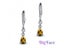 Bague Ringen Fashion Female Jewelry Earrings For Women Purple/Blue/Yellow Color Carousel 4
