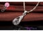 New Water Drop CZ Jewelry Sets 925 Sterling Silver Needle Necklace Earrings Carousel 4