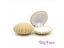 1pcs 5Colors Pink Shell Velvet Jewelry Display Box For Earrings Necklace Carousel 7