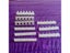 9 In 1 Adhesive Paste Wall Hanging Storage For Jewelry Carousel 4