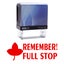 REMEMBER! FULL STOP Self Inking Custom Colop Office Stationary Carousel 2