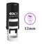 YIN YANG Self Inking Mini Rubber Stamp Colop Round Decorative Teachers Stamps Carousel 2