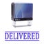DELIVERED Self Inking Rubber Stamp Custom Colop Office Stationary P20 Mini Carousel 1