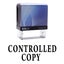 CONTROLLED COPY Self Inking Rubber Stamp Custom Colop Office Stationary Carousel 2