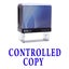 CONTROLLED COPY Self Inking Rubber Stamp Custom Colop Office Stationary Carousel 4