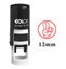FINGER DESIGN Self Inking Mini Rubber Stamp Colop Round Decorative Teachers Carousel 4