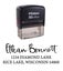 Printtoo Personalized Self Inking Wedding Invitation Return Address Custom Carousel 3