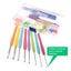 53Pcs Crochet Hooks Knitting Needles Knit Weave Craft Yarn Set Sewing Accessory Carousel 6