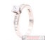 Diamond Solitaire 18CT White Gold Ring w/10 x Shoulder Diamonds Carousel 2