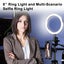 Selfie LED Ring Light with Tripod Stand Phone Holder For Live Streaming/YouTube Carousel 2