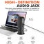 PROMATE 13-In-1 USB-C Multimedia Hub w/ 5W Speaker - Black Carousel 7