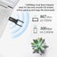 USB WiFi Adapter 1200Mbps Wireless Internet Dongle for PC 802.11AC with 3dBi Carousel 4