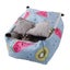 Pet Guinea Pig Rabbit Hedgehog Bed Squirrel Hamster Hanging Cave Cage Carousel 3