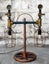 Industrial Rustic Iron Table Lamp Carousel 1