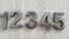 Letterbox Numbers & Letters - 50mm Black Chrome Carousel 5