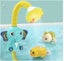 Cute Elephant Bath Toy - Electric Automatic Water Pump with Hand Shower -Blue Carousel 5
