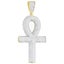 Premium Bling - 925 Sterling Silver Ankh Cross Carousel 1