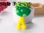 5PCS Cute Cartoon Toothbrush Holder with Suction Mount Carousel 5