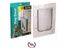 Pet One Dog Door For Security Screens,Glass Glass Sliding Doors (S) Fit 9kg 23cm Carousel 1