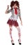 ZOMBIE SCHOOL GIRL ADULT WOMENS FANCY DRESS HALLOWEEN COSTUME Carousel 1