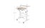 PTN Standing Desk Adjustable Height Table Workstation wheels Laptop PC Study Carousel 4