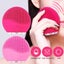 Silicon Facial Cleansing Brush Instrument Rechargeable Battery Face Skin Care Carousel 1