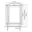 Brateck 45' - 70' Portrait Wall Mount Bracket / TV Wall Mount Carousel 3