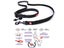 EZYDOG ROAD RUNNER DOG LEASH RUNING WITH DOG BLACK Carousel 1
