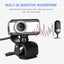 2K Full HD USB Webcam Rotatable Camera Cam Digital Webcam Camera Carousel 6