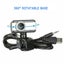 2K Full HD USB Webcam Rotatable Camera Cam Digital Webcam Camera Carousel 7