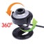 USB Webcam Camera with Mic Night Vision Web Cam For PC Laptop Class 360 Degree Carousel 3