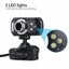 HD Webcam With Mic Night Vision Megapixel Web Cam With Clip Holder Carousel 4