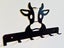 COAT / LEASH / KEY HANGER DOG / COW / PIG / STAG / FANTAIL STEEL NZ MADE !!! Carousel 6