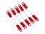 10pcs Red Sim Card Tray Removal Eject Pin Key Tool Stainless Steel Needle For Carousel 5