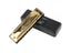 Gold 10 Holes 20 Tone C Key Stainless Steel Blues Harmonica For Player Beginner Carousel 3