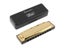 Gold 10 Holes 20 Tone C Key Stainless Steel Blues Harmonica For Player Beginner Carousel 1