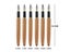 1PC Bamboo Calligraphy Art Fountain Pen Broad Stub Chisel-pointed Nib Carousel 2