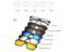Fashion Optical Spectacle Frame Men Women Myopia With 5 Clip On Sunglasses Carousel 5