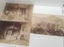 OLD PHOTOGRAPHS: Holyrood Palace Edinburgh, Scotland 3x plates 1800's Carousel 1