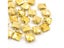 100Pcs Square Pyramid Studs Rivets Four Claw Metal Studs Rivets For Leather Carousel 7