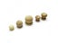 100pcs Wooden Handle Small Drawer Jewellery Box Door Cabinet Leg Knobs Wood Carousel 5