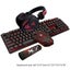 Wired Gaming Keyboard, mouse, mouse-pad & headset Combo Carousel 8