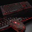 Wired Gaming Keyboard, mouse, mouse-pad & headset Combo Carousel 4